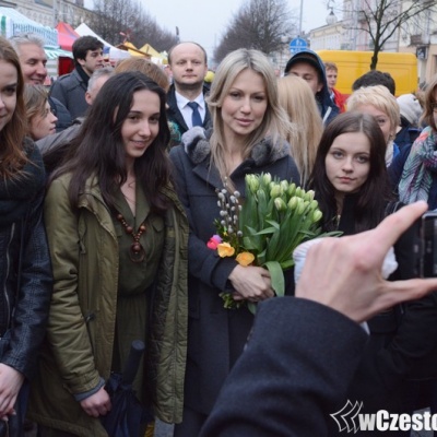 Magdalena Ogórek w Sosnowcu i Częstochowie